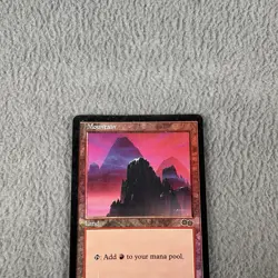 MTG Mountain 1999 Arena Promo FOIL 1x HP Heavily Played Magic The Gathering - Image 3