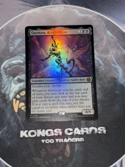 MTG Spider-Man Gwenom Remorseless 0056 FOIL Mystic - Image 1