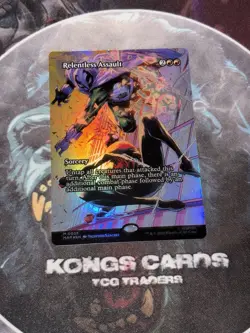 MTG Marvel Spider-Man - Relentless Assault - Borderless Foil 0025 - NM (MAR) - Image 1