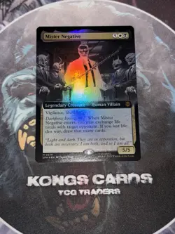 MTG Mister Negative 0274 Mythic FOIL Extended Art - Image 1