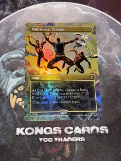 MTG Spider-Man Multiversal Passage 0206 FOIL Borderles - Image 1