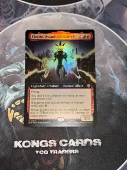 MTG Electro, Assaulting Battery 0260 Extended Art Rare FOIL - Image 1