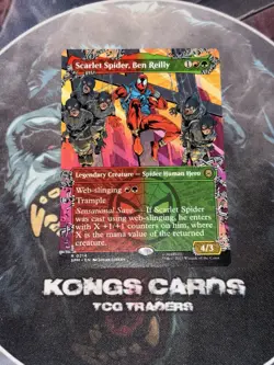 MTG Scarlet Spider, Ben Reily 2014 NON FOIL Borderless Rare - Image 1