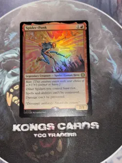 MTG Spider-Punk 0092 Rare FOIL - Image 1