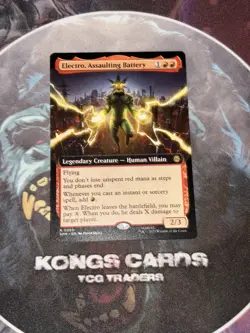 MTG Electro, Assaulting Battery 0260 Extended Art Rare NON FOIL - Image 1