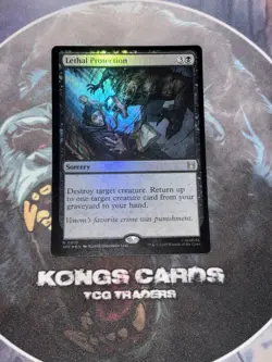 MTG Lethal Protection 0010 Rare FOIL - Image 1