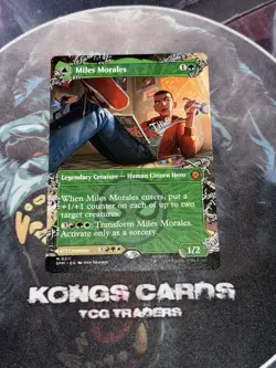 MTG Miles Morales / Ultimate Spider-Man 0211 NON FOIL - Borderless NM/M - Image 1