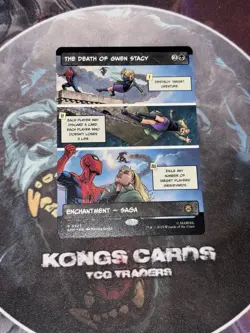 MTG The Death Of Gwen Stacy 0223 NON FOIL Borderless Rare - Image 1