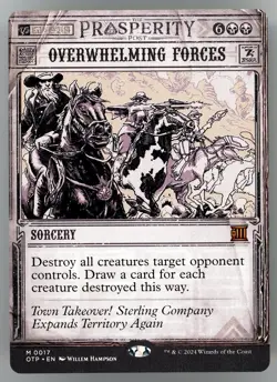 Overwhelming Forces Outlaws of Thunder Junction: Breaking News Regular - Image 1