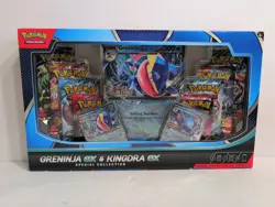 Pokemon Trading Card Game Greninja ex and Kingdra ex Special Collection Box - Image 1