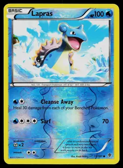 Pokemon Card - Lapras Plasma Blast 17/101 Common Reverse Holo - Image 1