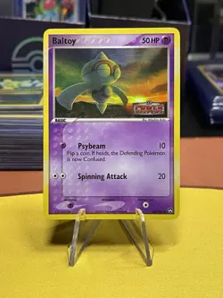 Pokemon Baltoy EX Power Keepers 44/108 Reverse Holo Stamped Common 2007 MP - Image 1