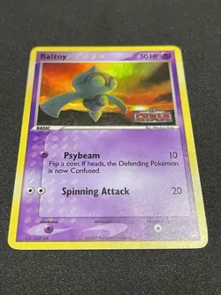 Pokemon Baltoy EX Power Keepers 44/108 Reverse Holo Stamped Common 2007 MP - Image 3