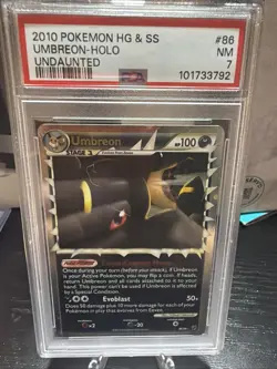 Pokemon Umbreon Prime 86/90 Ultra Rare Holo HGSS Undaunted - Image 1