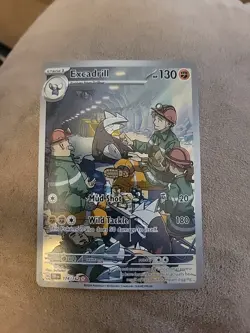 Excadrill 174/162 SV05: Temporal Forces Holo IR Pokemon TCG NM Condition - Image 1