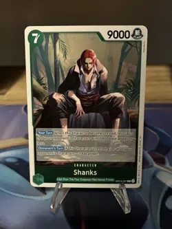 One Piece TCG - Shanks OP14-027 - Foil R - OP14 Azure Sea's Seven - Image 1