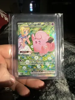 Pokemon TCG Sv09: Journey Together Lillie's Clefairy EX Card 184/159 - Image 1