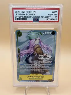 Jewelry Bonney (Offline Regional Finalist Card Set 2025 Vol.2) P-085 - PSA 10 - Image 1