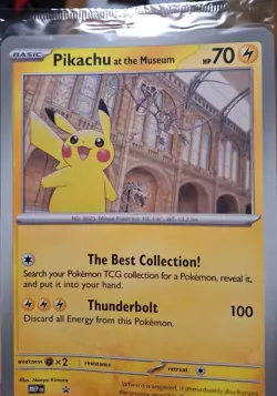 Pokemon Pikachu At The Museum Promo Jumbo Card X10 - Image 2