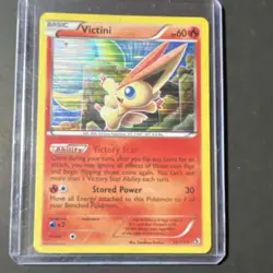 Pokemon TCG Victini 23/113 Legendary Treasures Holo Rare Card - Image 1