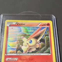 Pokemon TCG Victini 23/113 Legendary Treasures Holo Rare Card - Image 2