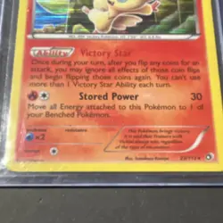 Pokemon TCG Victini 23/113 Legendary Treasures Holo Rare Card - Image 3