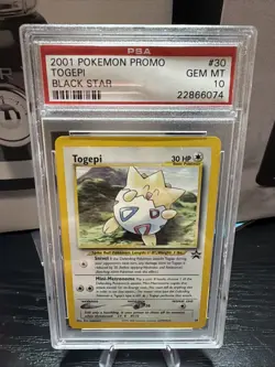 Togepi Black Star Promo Non-Holo Card #30 - Image 1