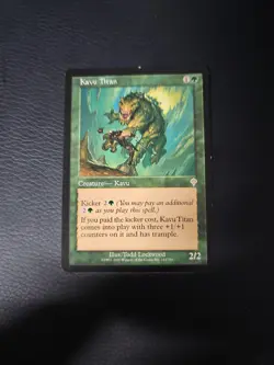 MTG Kavu Titan Invasion 194/350 Regular Rare Magic Card - Image 1