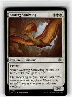 SOARING SANDWING The Lost Caverns of Ixalan #35 LCI(NM+)(MTG) - Image 1