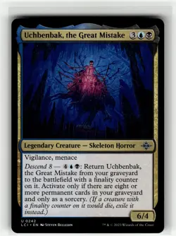 UCHBENBAK, THE GREAT MISTAKE The Lost Caverns of Ixalan #242 LCI(NM+)(MTG) - Image 1
