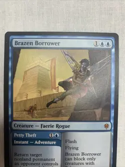 MTG Brazen Borrower Petty Theft Throne of Eldraine ELD Mythic Rare Regular - Image 3