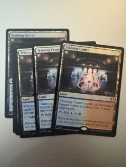 Training Center Foil Commander Masters MTG Magic the Gathering - Image 2