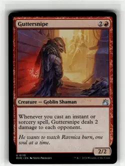 GUTTERSNIPE Ravnica Remastered #110 RVR(NM+)(MTG) - Image 1