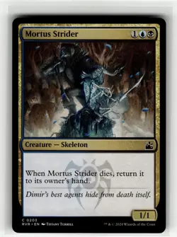 MORTUS STRIDER Ravnica Remastered #203 RVR(NM+)(MTG) - Image 1