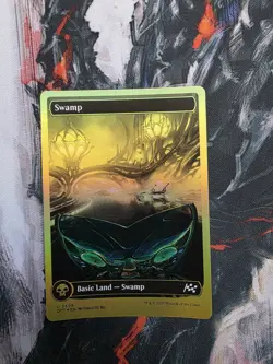 MTG Swamp First-Place Foil! 0509 Aetherdrift - Image 1