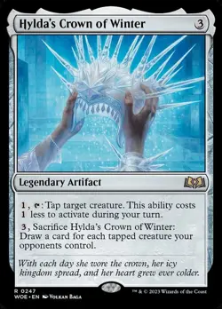 MTG Magic the Gathering Hylda's Crown of Winter (247/475) Wilds of Eldraine - Image 1