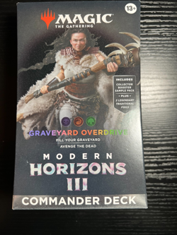 MTG Modern Horizons 3 Graveyard Overdrive Commander Deck – Brand New Sealed - Image 1