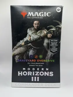 Magic: The Gathering Modern Horizons III Commander Deck Graveyard Overdrive Foil - Image 1