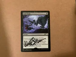 MTG Magic Fatal Push Signed Sketched Artist Proof x1 Secret Lair SLD Matt Dixon - Image 1