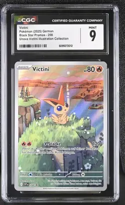 Pokemon - Victini SVP 208 no PSA CGC 9 - Promo - Image 1