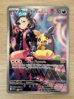 Carte Pokemon Morpeko de Rosemary SVP 206 Promo FR Neuve - Image 1