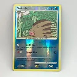 Swinub 123/146 - Reverse Holo - DP: Legends Awakened - Pokemon Card - EXC - Image 1