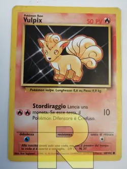 Vulpix ® Set Base 68/102 ® Comune ® Pokemon ® Italiano ® Good - Image 1