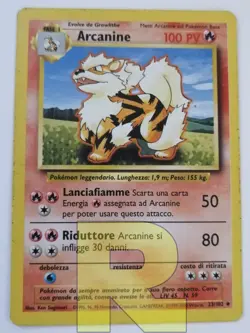 Arcanine ® Set Base 23/102 ® Non Comune ® Pokemon ® Italiano ® Good - Image 3
