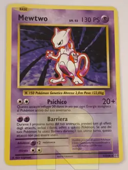 Mewtwo ® Evoluzioni 51/108 ® Rara No Holo ® Pokemon ® Italiano ® Good+ - Image 1