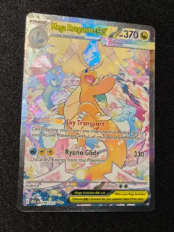 Pokemon Card Mega Dragonite ex 290/217 Ascended Heroes SIR Alt Art FA NM 2026 #2 - Image 3