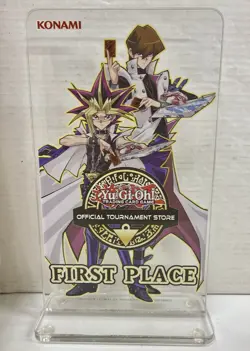 Yu-Gi-Oh! OTS Yugi & Kaiba 1st 2nd 3rd Place Official Tournament Store Trophies - Image 2