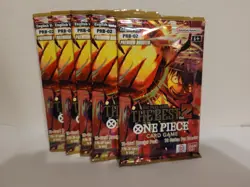 One Piece The Best Vol 2 Premium Booster PRB-02 Booster Pack Lot Of 9 - Image 1