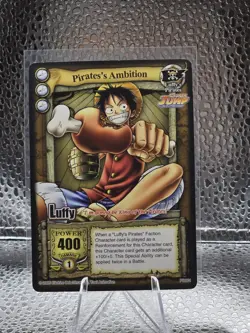 One Piece CCG The Quest Begins Pirate’s Ambition Luffy PR001 Shonen Jump Promo - Image 1
