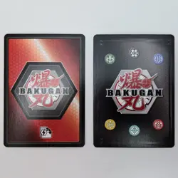 Bakugan Dragonoid Maximus Titan Dragonoid Set of 2 Hex Foil Cards - Image 2